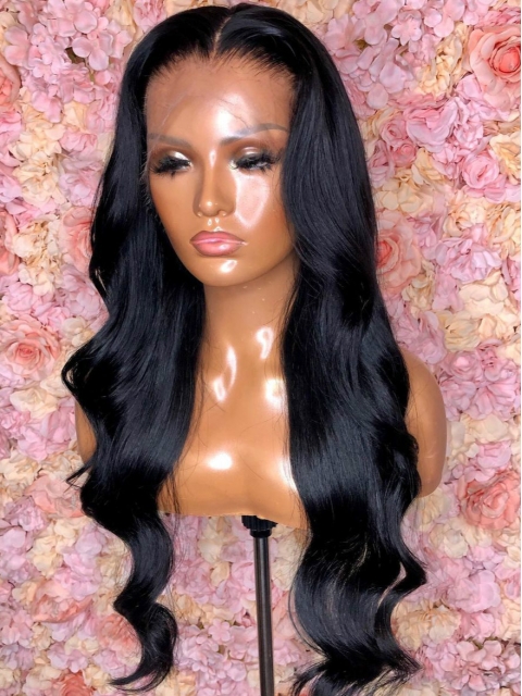 BOGO-NEW-NO DIY-Brazilian virgin holiday slay luxury real invisible HD lace human hair wig straight with wand curls-HD068 BOGO-NEW-NO DIY-Brazilian virgin holiday slay luxury real invisible HD lace human hair wig straight with wand curls-HD068