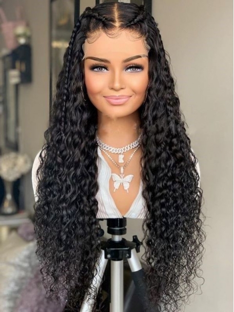 New&Upgraded 5×5 Invisible Real HD lace Closure Deep Wave Human Hair-SWC052 New&Upgraded 5×5 Invisible Real HD lace Closure Deep Wave Human Hair-SWC052