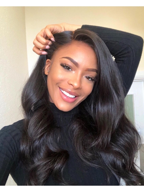 Invisible Hd Skin Melt Swiss Lace 6 Inches Deep Parting Straight