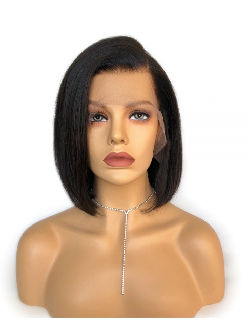 10-22 Easy affordable 10 inches short side part human hair wig 10-22 Easy affordable 10 inches short side part human hair wig