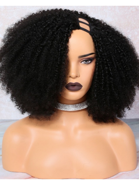 Kinky Coily U-part Wig Best Wig for Beginners-UP007 Kinky Coily U-part Wig Best Wig for Beginners-UP007