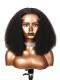 MINA-BEGINNERS’WIG COLLECTION-10-MIN LACE WIG-BLACK KINKY CURLY-LACE CLOSURE WIG