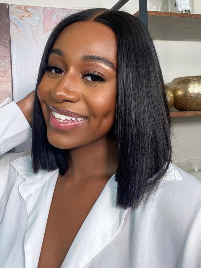 12-14 CHIC SUMMER BOB 13*6 SUPER FINE INVISIBLE HD LACE FRONT WIG-HD933