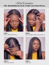 BELLA--BEGINNERS’WIG COLLECTION - 10-MIN LACE WIG-NATURAL BLACK KINKY STRAIGHT-LACE CLOSURE WIG