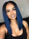BLUE SEA HUMAN HAIR LACE WIG-4' PARTING SPACE LACE FRONT WIG-LFS002