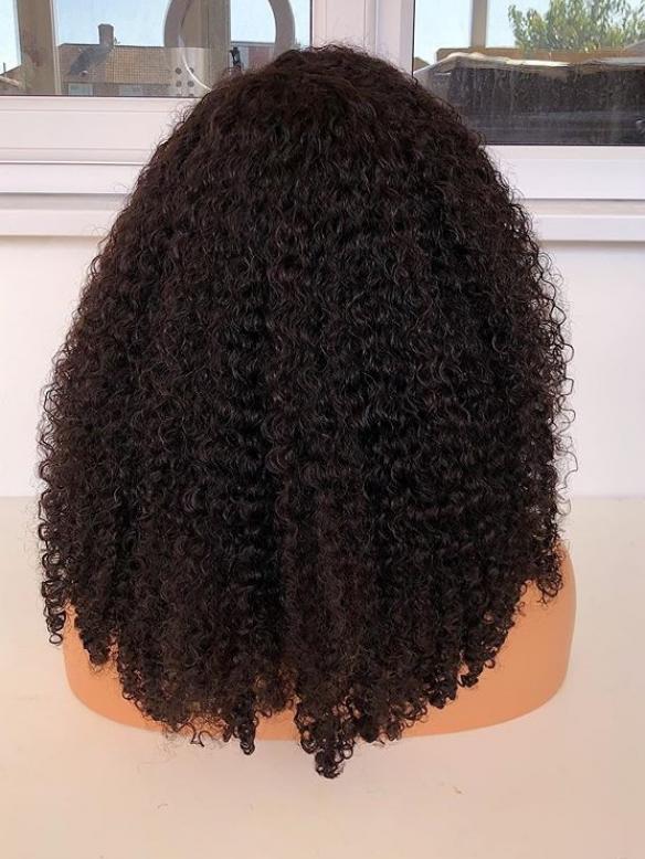 Beautiful Deep Curly Melting Lace Frontal Wig-LW157