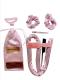 pink heatless silk roller kit