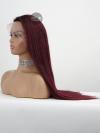 Elegant Wine Red 99J# Lace Front wig-CL032
