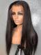 New Indian remy long straight 13*4 three-way- parting lace front human hair wig-LW188