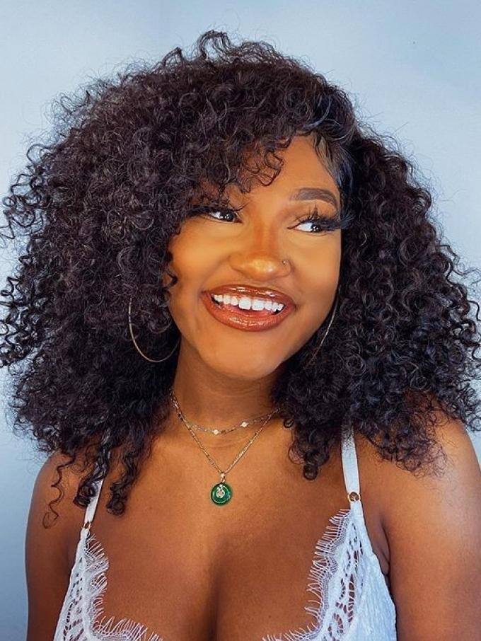 NEW CURLY LACE FRONTAL WIG FOR SUMMER-LW175