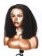 ALIYA-BLACK KINKY CURLY-LACE FRONTAL WIG