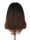 LYDIA--BEGINNERS’WIG COLLECTION - 10-MIN LACE WIG-OMBRE KINKY STRAIGHT-LACE CLOSURE WIG