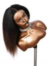 LYDIA--BEGINNERS’WIG COLLECTION - 10-MIN LACE WIG-OMBRE KINKY STRAIGHT-LACE CLOSURE WIG