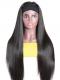 New Protective Style For Black Natural Hair-Quick Fix Elegant Silky Striaght Headband Wig For Last Minute Problems-HW002