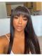 Human Hair Full Lace Wig Curly Ash Brown