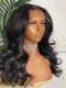 Elegant 4*4LACE CLOSURE FRONTAL HUMAN HAIR WIG With Wand Curls-HWC001