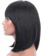 12 Inches 150% density Human Short Bob Wig With Bangs-WE031