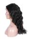 18 inches indian remy beachy wave free part full lace human hair wig - BWE008