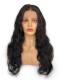 Preplucked Indian virgin 360 lace frontal human hair body wave wavy wig -WE076