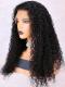 New Natural Black Water Wavy Lace Front Wig-LW137