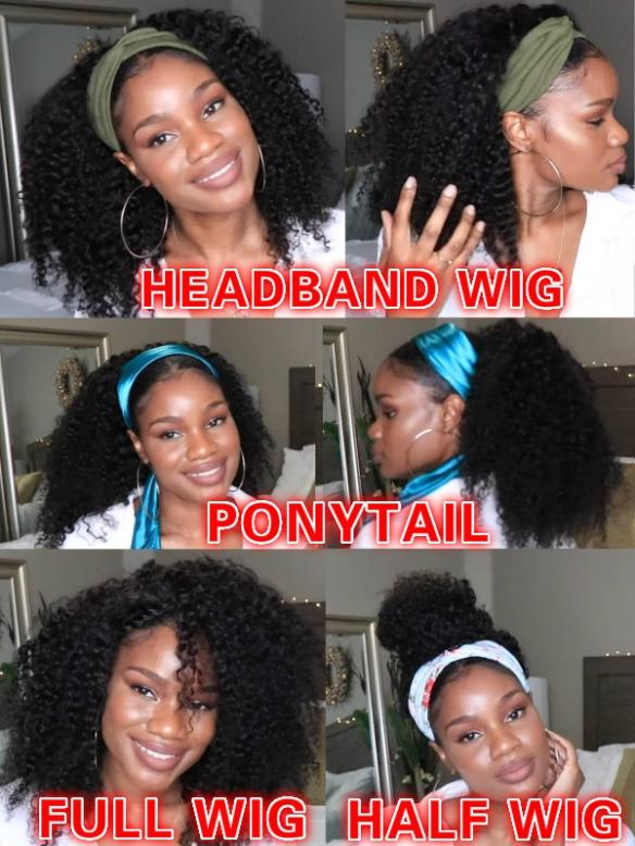 STYLE ME MILLION WAYS-NEW VERSATILE-CAP HUMAN HAIR WIG-GENNA