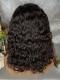 Human Hair Full Lace Wig Curly Ash Brown