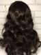 Indian virgin 6 inches deep parting preplucked human hair lace front wave wig-LFW007