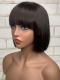 Easy affordable 10 inches short hair with bang