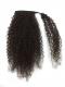 10-22 Inch Wrap Around 100% Human Hair Ponytail in Curly-WA002