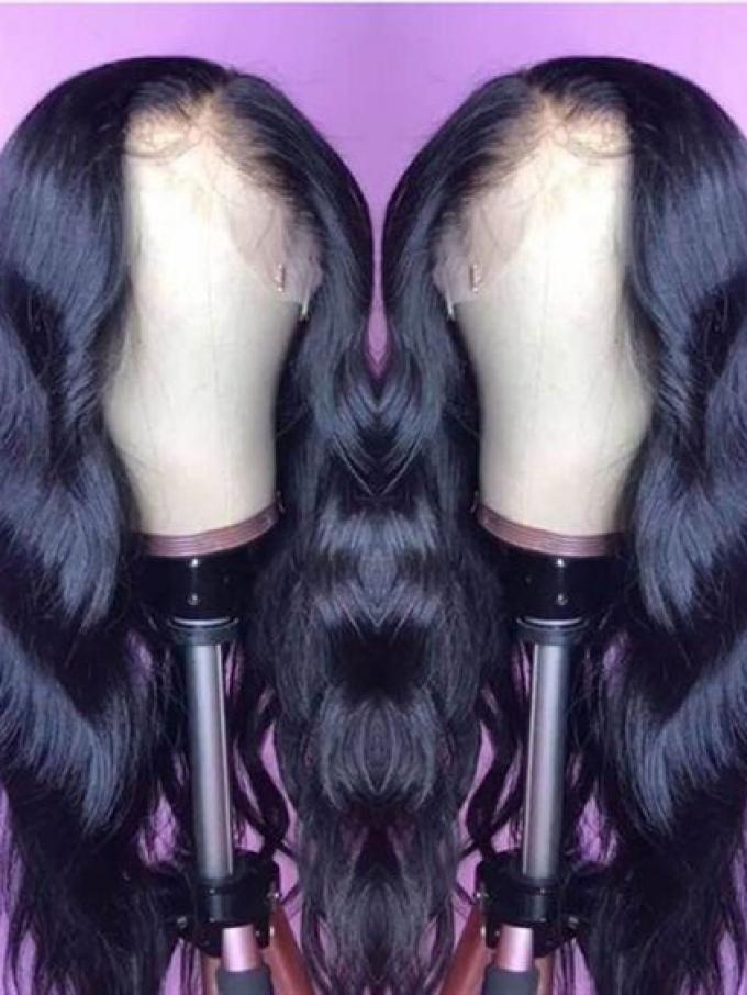 Human Hair Full Lace Wig Curly Ash Brown