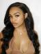 Human Hair Full Lace Wig Curly Ash Brown