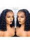 Preplucked Prebleached Undetectable Transparent Lace Indian Virgin Hair Front Lace Wig-WE032