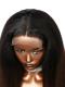 LYDIA--BEGINNERS’WIG COLLECTION - 10-MIN LACE WIG-OMBRE KINKY STRAIGHT-LACE CLOSURE WIG