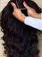 Human Hair Full Lace Wig Curly Ash Brown