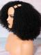 Human Hair Full Lace Wig Curly Ash Brown