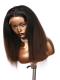 LYDIA--BEGINNERS’WIG COLLECTION - 10-MIN LACE WIG-OMBRE KINKY STRAIGHT-LACE CLOSURE WIG