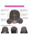 New 5×5 Invisible HD lace Human Hair Closure Bob Wig-SWC018