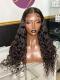 New Deep Wave Natural Black 5x5 HD Swiss Lace Closure Wig-SWC014