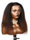 REINA-OMBRE KINKY STRAIGHT-LACE FRONTAL WIG