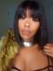 Mega Month End Sale-Indian remy 360 lace frontal wig with bang