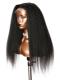 BELLA--BEGINNERS’WIG COLLECTION - 10-MIN LACE WIG-NATURAL BLACK KINKY STRAIGHT-LACE CLOSURE WIG