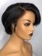 8 Inches 180% density indian remy 360 lace frontal wig bob-WE002