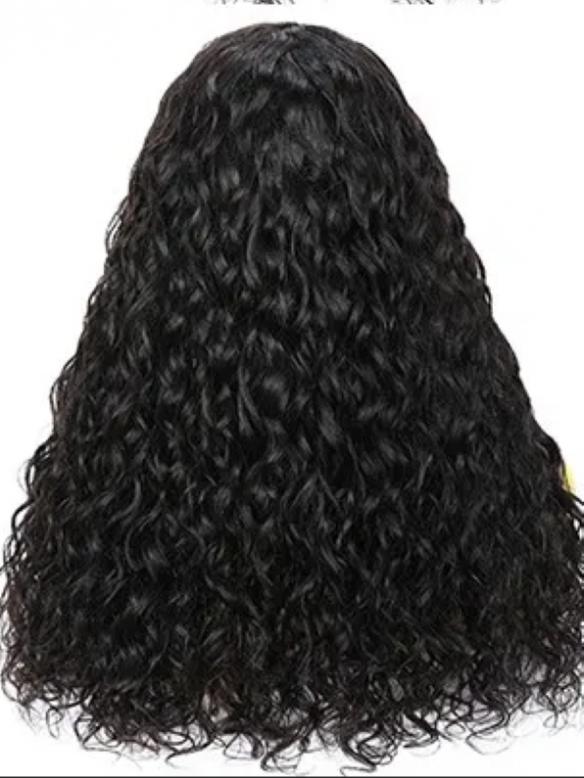 New Protective Style For Black Natural Hair-Quick Fix Elegant Water Wave Headband Wig For Last Minute Problems-HW003