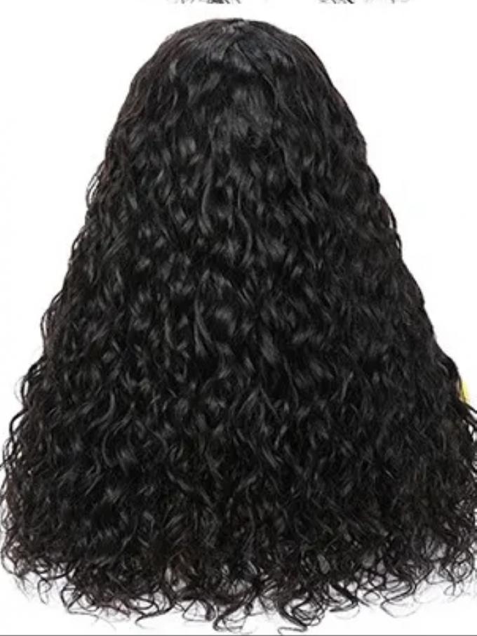 New Protective Style For Black Natural Hair-Quick Fix Elegant Water Wave Headband Wig For Last Minute Problems-HW003
