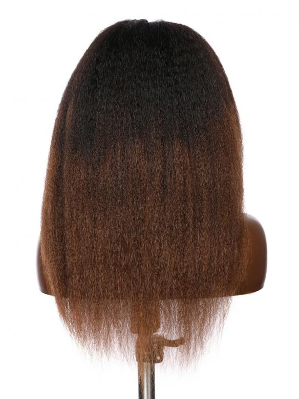 REINA-OMBRE KINKY STRAIGHT-LACE FRONTAL WIG