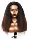 LYDIA--BEGINNERS’WIG COLLECTION - 10-MIN LACE WIG-OMBRE KINKY STRAIGHT-LACE CLOSURE WIG