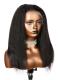 SOFIA-NATURAL BLACK KINKY STRAIGHT-LACE FRONTAL WIG