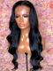 NEW-NO DIY-Holiday slay luxury best undetectable invisible HD swiss lace human hair wig with wand curls-HD068