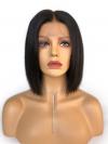 Easy affordable one length human hair wig