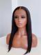 Invisible HD skin melt swiss lace 6 inches deep parting straight human hair lace front wig- UPGRADED SWL110
